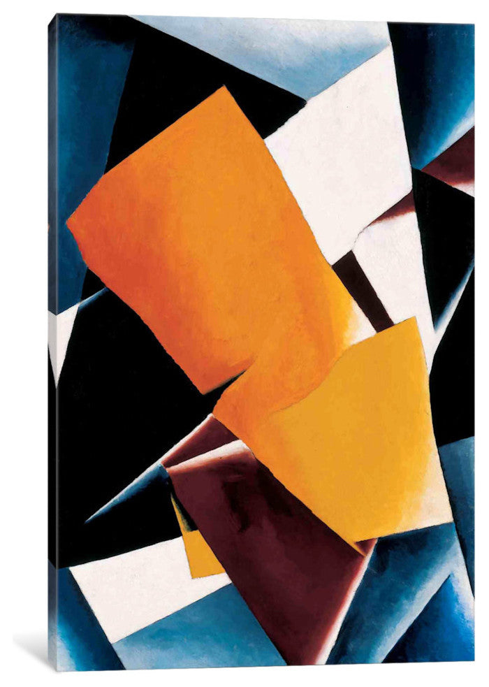"Painterly Architectonics" by Lyubov Popova, Canvas Print, 18"x12"