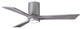 Matthews Fan Irene-3HLK With Lighting Kit, Brushed Nickel, 52", Barn Wood