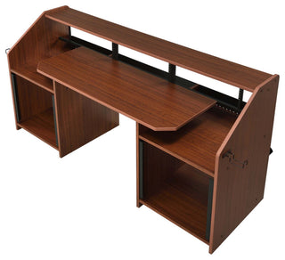 Wooden Music Desk With Side Hook, Natural