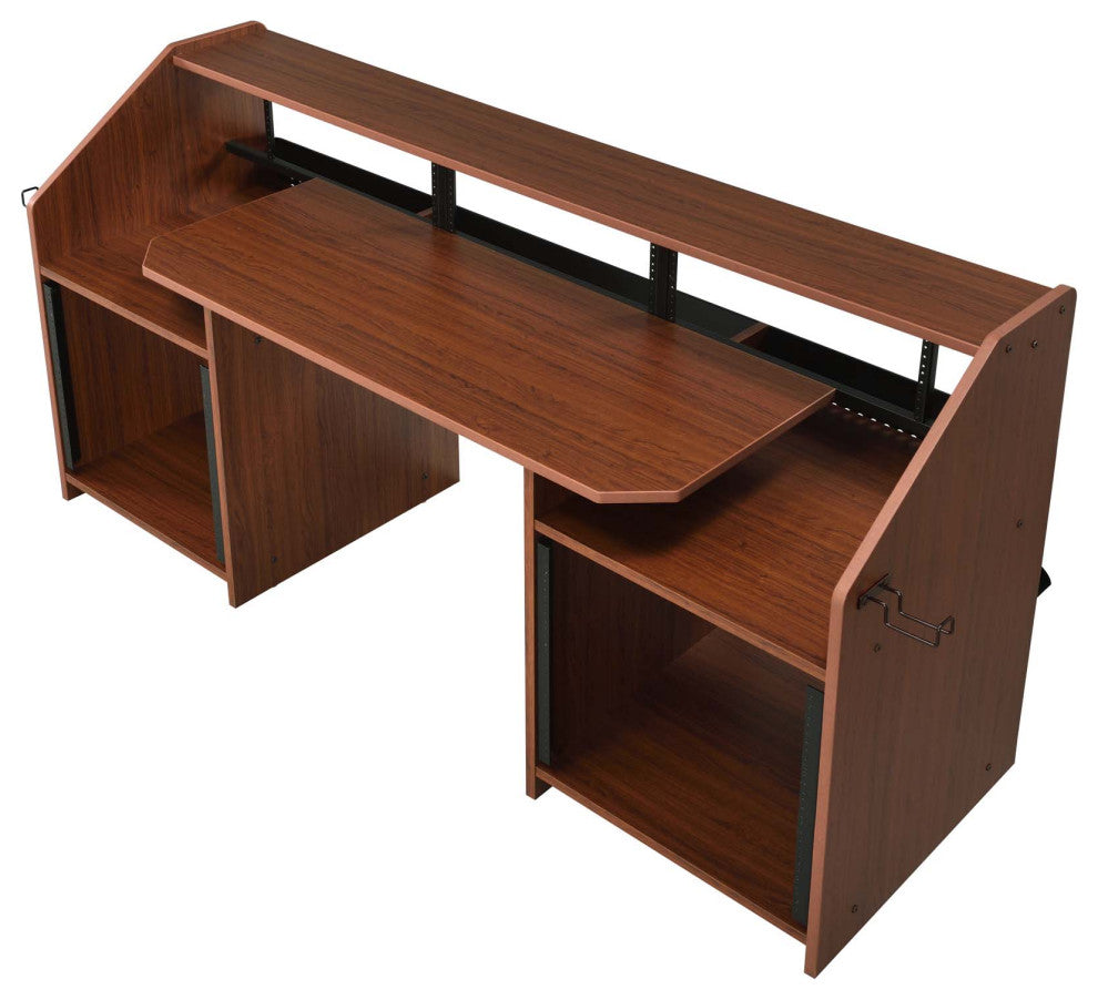 Wooden Music Desk With Side Hook, Natural