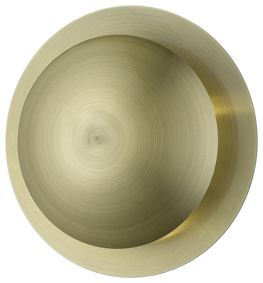 Livex Lighting Ventura 2-Light Antique Brass Medium Semi-Flush/Wall Sconce