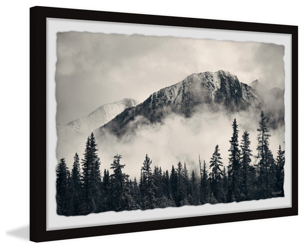"Rocky Mountain" Framed Painting Print, 24x16