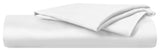 Delara 100% Eucalyptus Lyocell Tencel Fitted Sheet Set, Smooth, White, Full, 54"x75"