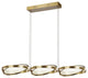 Palo Alto Island Light  in Brushed Bronze