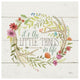 "Rustic Bloom II" Digital Paper Print by Janelle Penner, 42"x42"