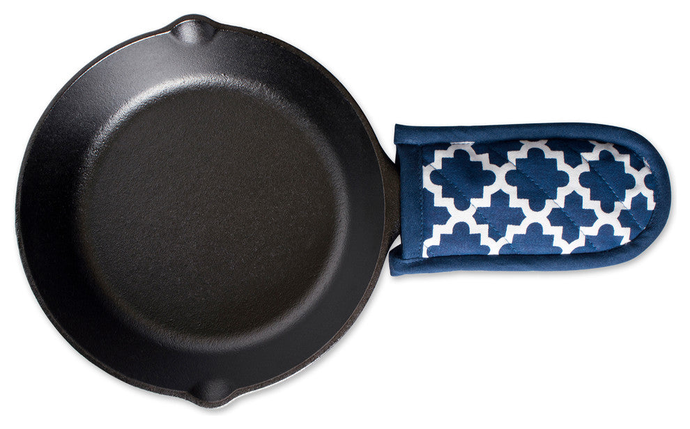 DII Nautical Blue Lattice Panhandle, Set of 3