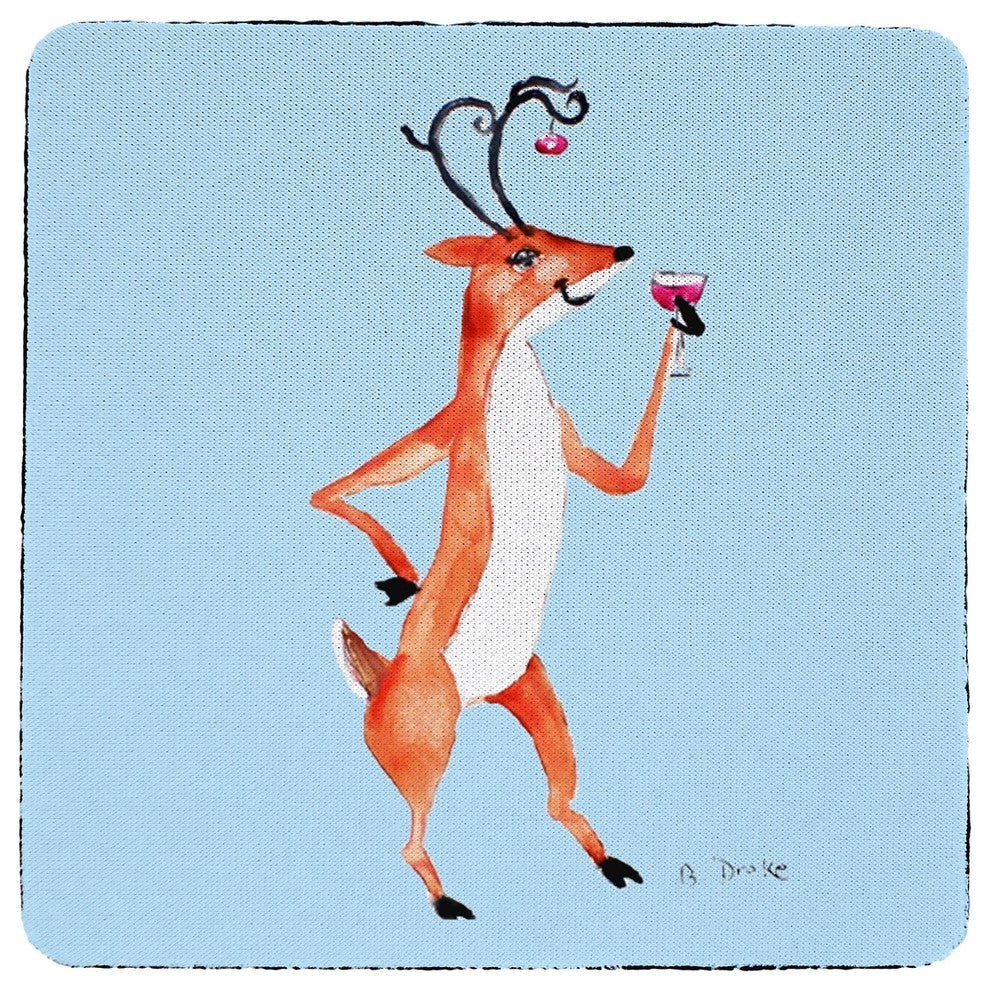 Deer Party Coaster - 3 Sets of 4 (12 Total)