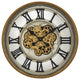 Gold Gear Clock