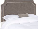 Safavieh Dane Headboard, Charcoal, Light Gray, King