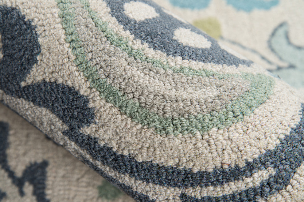 Newport Blue Rug, 2'x3'