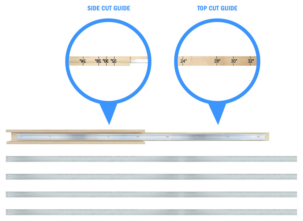 Nuk3y Pocket Door Frame Kit with Two-Way Soft Close, 80", Up to 88lb