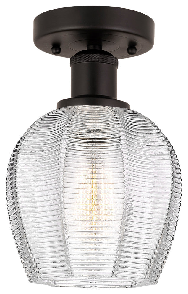 Innovations 616-1F-OB-G462-6 1 Light Semi-Flush Mount, Oil Rubbed Bronze