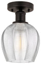 Innovations 616-1F-OB-G462-6 1 Light Semi-Flush Mount, Oil Rubbed Bronze