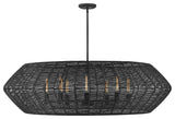 Hinkley Luca Extra Large Drum Chandelier, Black