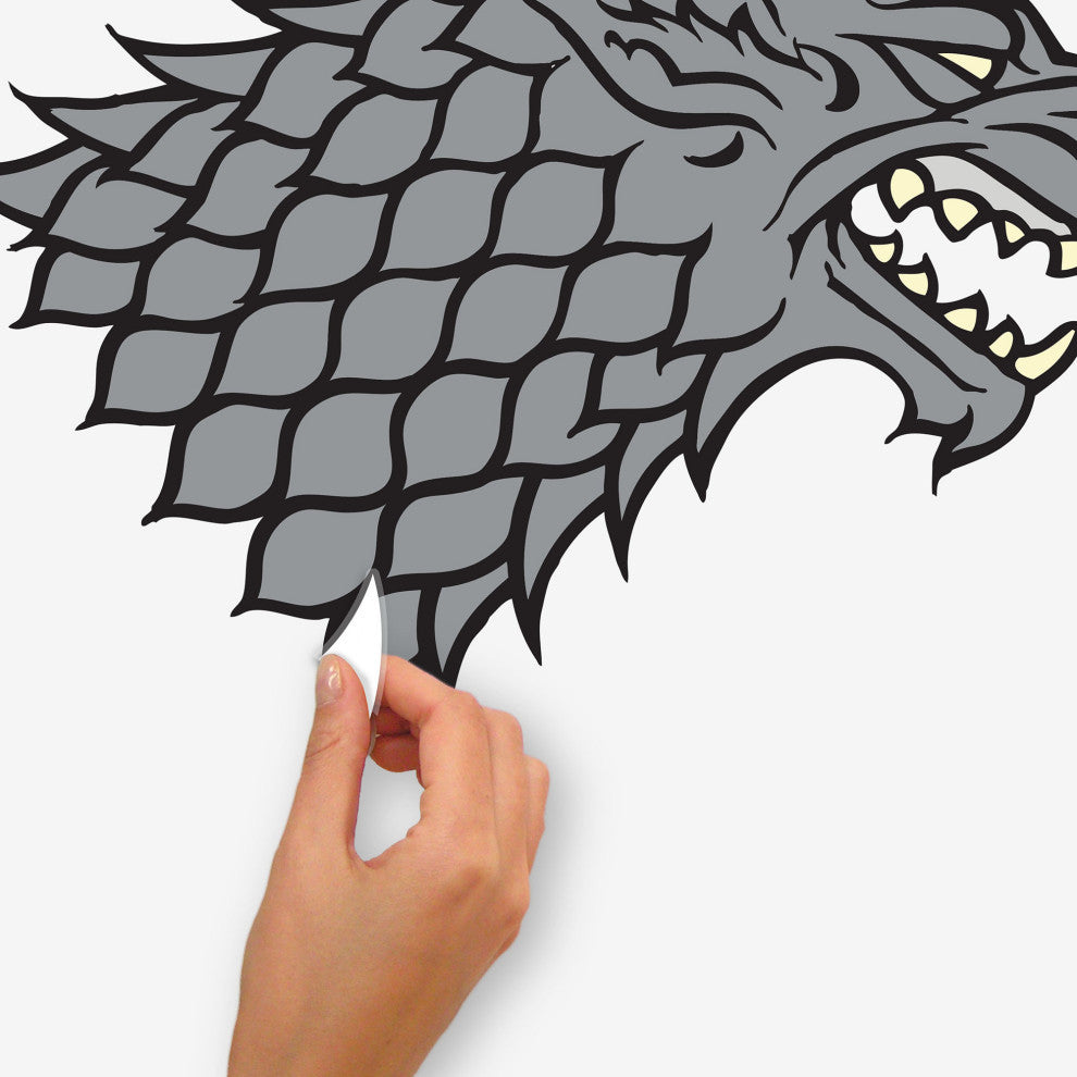 Game Of Thrones Winter Is Coming Stark Giant Peel and Stick Wall Decals