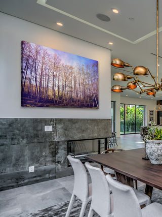 "Forest of Trees" Print on Canvas by Sylvia Cook