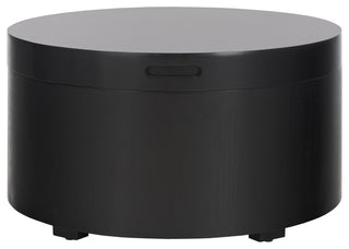 Safavieh Rafaela Round Coffee Table, Black