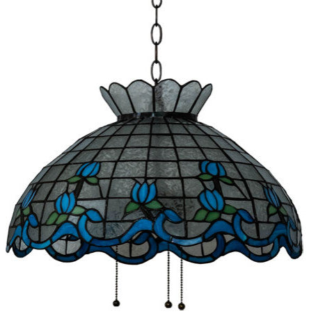 Meyda Lighting 26918 20" Wide Roseborder Pendant