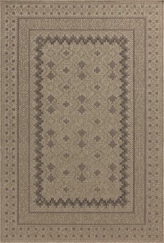 Chris Loves Julia x Loloi Providence Charcoal / Dove 7'-6" x 7'-6" Round Rug