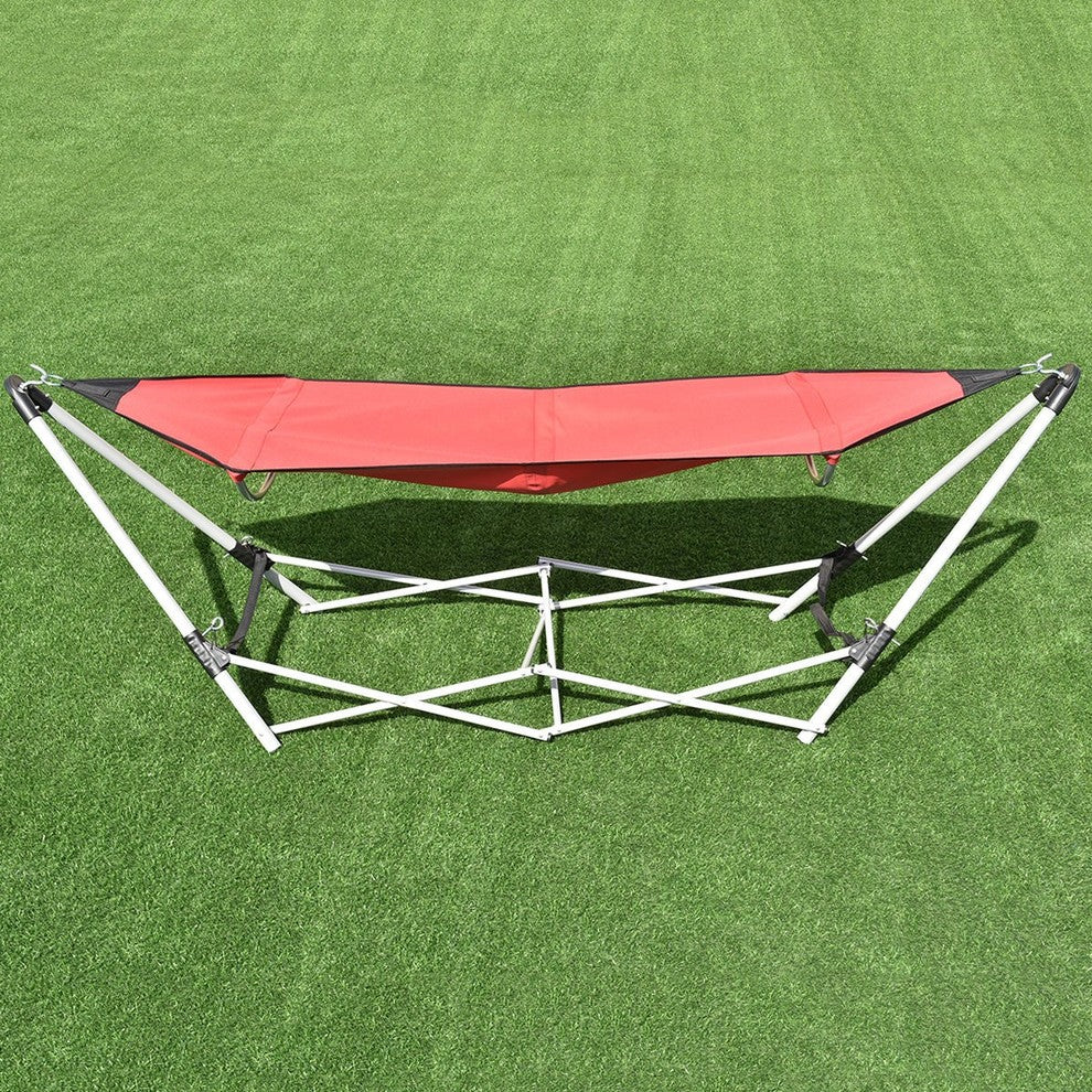 Modern Portable Folding Steel Frame Hammock With Bag