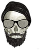 "Hipster Skull II" Digital Paper Print by Sue Schlabach, 26"x26"