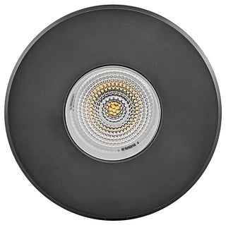 Hinkley Sparta Dot Large Stainless Steel Led Round Button Light, Black