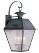 Mansfield Outdoor Wall Lantern, Charcoal