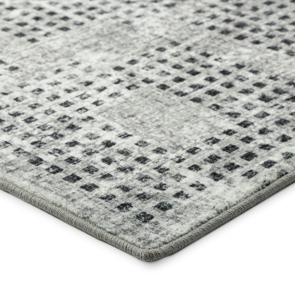 Dalyn Delano DA1 Pewter 2'6"x8' Runner Rug
