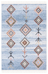 Safavieh Himalaya Collection CHP402M Rug, Blue/Beige, 5'3" X 7'6"