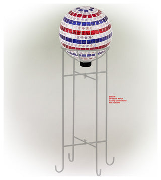 Patriotic Stars and Stripes Gazing Globe Flag Pattern