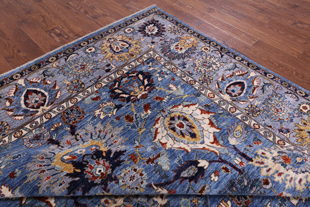 8' 3" X 10' 0" Persian Fine Serapi Hand-Knotted Rug - Q12878