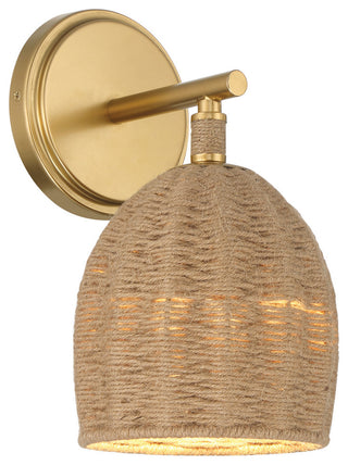 Crystorama Lighting Group JAC-10501 Jace 11" Tall LED Wall Sconce - Soft Gold