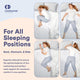 Superior 700 Fill Power -  100% Hungarian White Goose Down Pillow., King (1 Pack), Medium