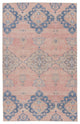 Vibe by Jaipur Living Adalee Medallion Pink/ Blue Area Rug, 6'X9'