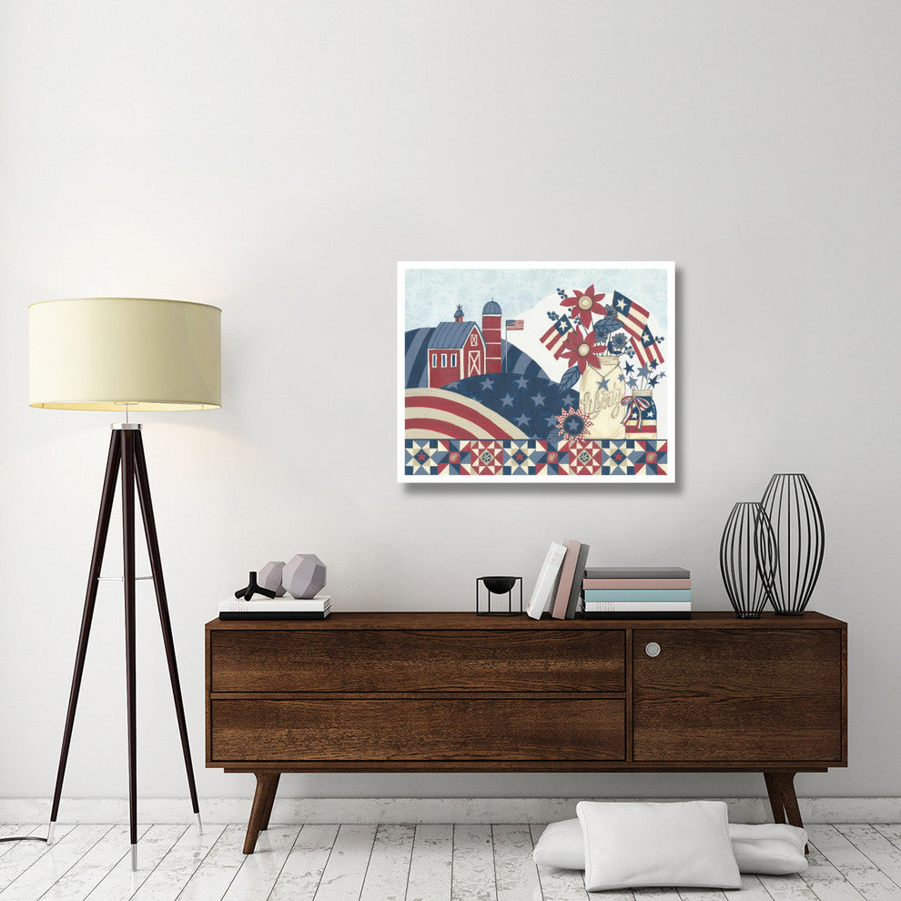 "American Country I" Digital Paper Print by Anne Tavoletti, 37"x30"