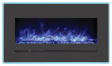 34" Wall Mount / Flush Mount with Steel Surround with clear media