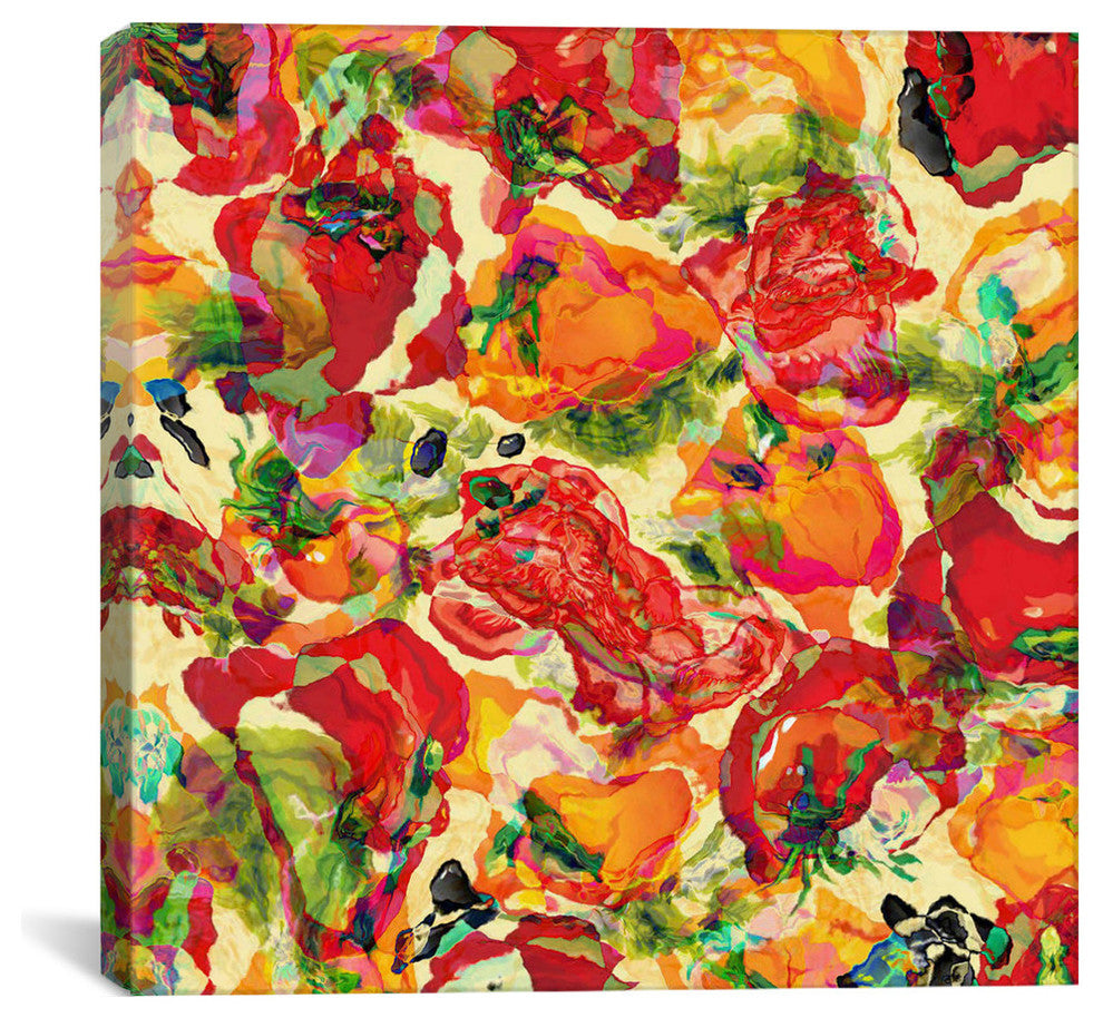 "Peppers and Tomatoes" by Diego Tirigall, 18"x18"