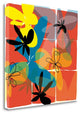 "Pop Goes Space Three" By Jan Weiss, Giclee Print on Gallery Wrap Canvas