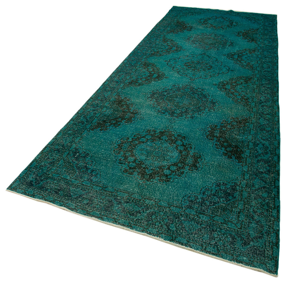 Rug N Carpet - Handmade Oriental 4' 9" x 13' 4" One-of-a-Kind Runner Rug