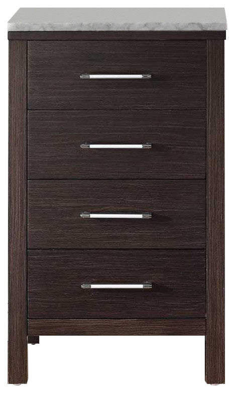 Dior 18" Side Cabinet, Espresso