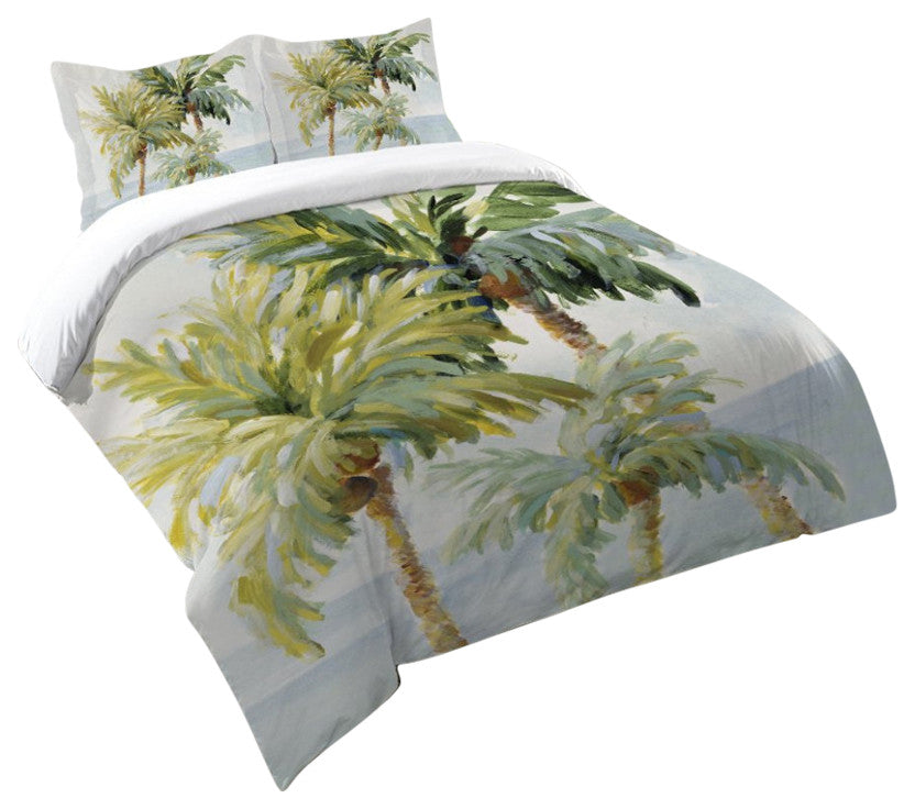 Golden Palm Comforter