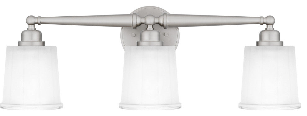 Quoizel CEC8624 Cecilia 3 Light 24"W Bathroom Vanity Light - Brushed Nickel