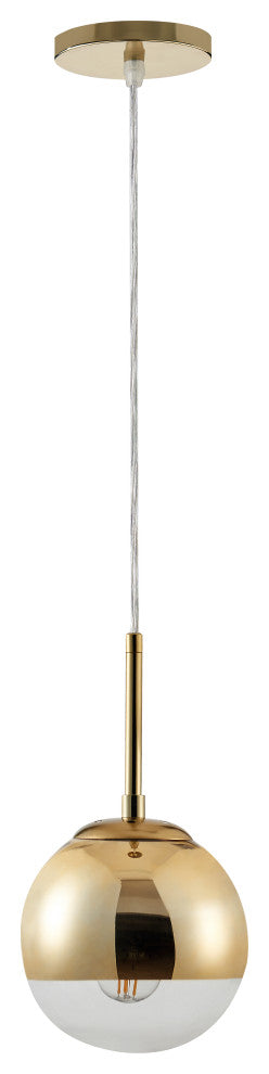 Crosby 1 Light 5.91' Diameter Flush Mount Ceiling Fixture