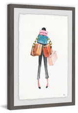 "Wandering" Framed Painting Print, 20"x30"