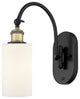 Innovations 518-1W-BAB-G801-LED 1-Light Sconce, Black Antique Brass