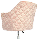 Coco Quilted Vanity Chair, Pink