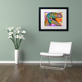 Dean Russo 'Raptor' Matted Framed Art, Black Frame, White Mat, 20x16