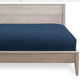Bare Home Microfiber Fitted Sheets - Set of 5, Dark Blue, Twin