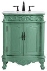 Elegant Lighting VF-1008-VW Danville 27" - Vintage Mint