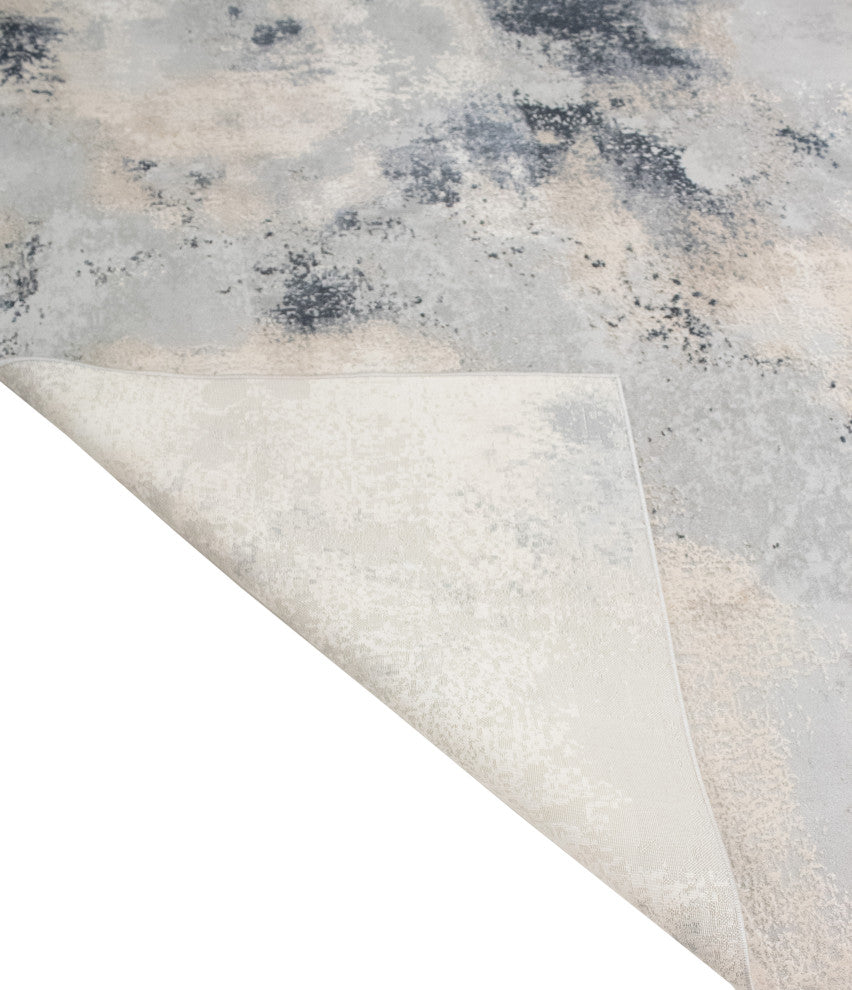 Noori Rug High-Low Robyn Silver/Charcoal Rug